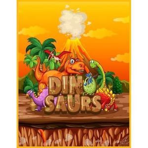 Dinosaurs: Cute and Fun Dinosaurs Coloring Book for Kids & Toddlers with Jurassi